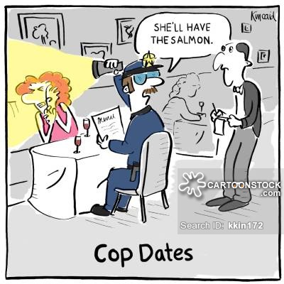 'She'll have the salmon.'