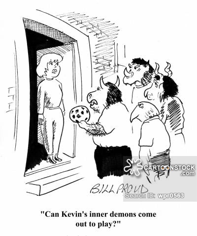 'Can Kevin's inner demons come out to play?'