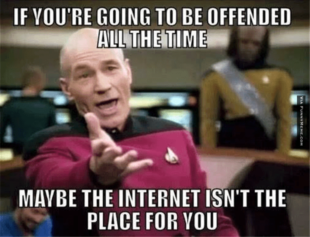 offended